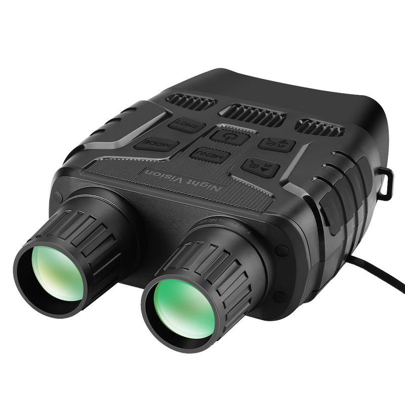 Night Vision Device Binoculars 300 Yards Digital IR Telescope Zoom Optics with 2.3' Screen Photos Video Recording Hunting Camera