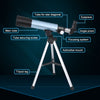 90X Kids Astronomical Telescope Outdoor Table Monocular Astronomical Telescope with Tripod Space Moon Watching  Spotting Scope