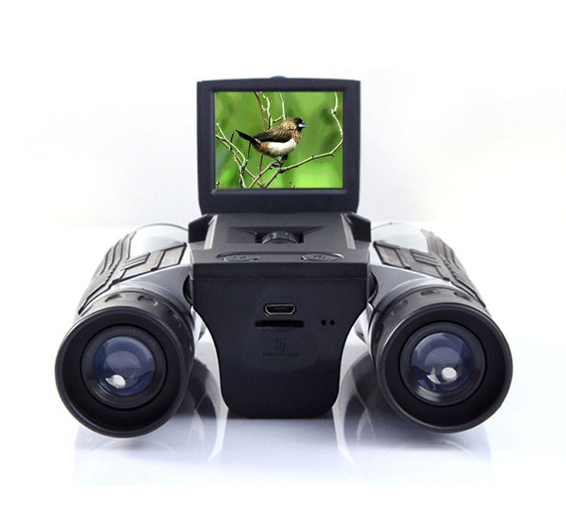 12x32 Digital Telescope 2.0" LCD Screen Binocular Telescope HD Digital Camera Photo Video-recording Outdoor Binoculars