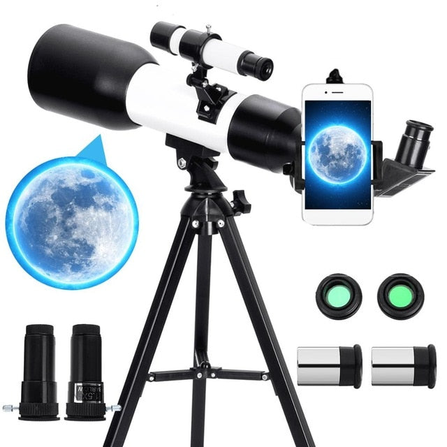 Visionking Refraction Astronomical Telescope With Portable Tripod Sky Monocular Telescopio Space Observation Scope Outdoor